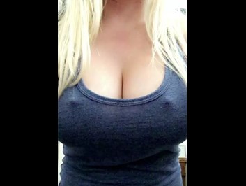 Blonde lilmshotstuff shows her big boobs <!-- width=