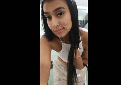 Colombian girl spread her anal hole