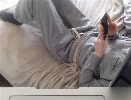 How she likes to get up in the morning