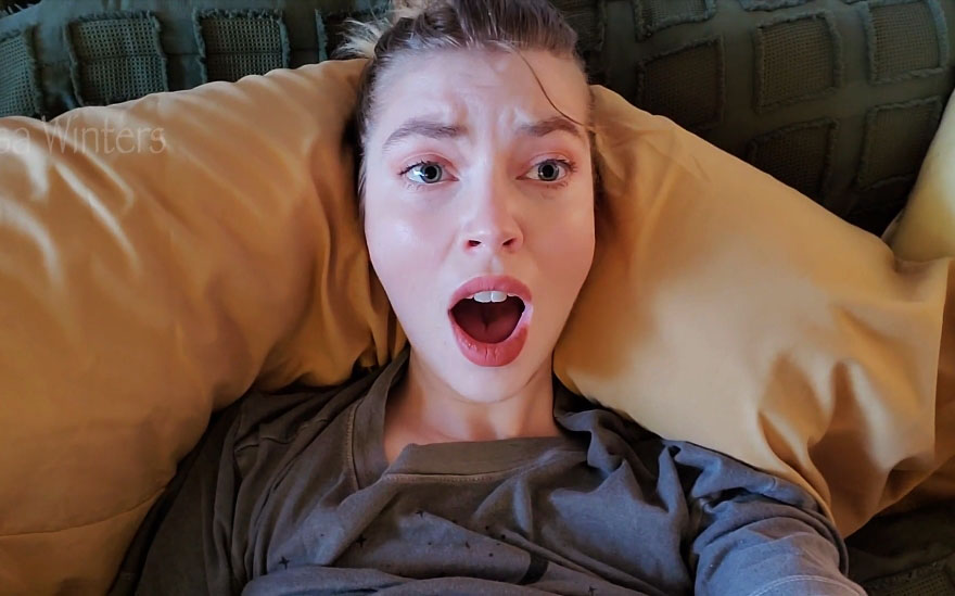 JOI with selfshot masturbation <!-- width=