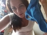 Dutch teen play with her panty <!-- width=