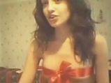 Happy Birthday Striptease on webcam