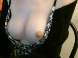 Girl shows her firm tities with small nipples <!-- width=